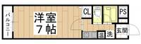 大阪府東大阪市小阪本町1(マンション)の賃貸物件の間取り