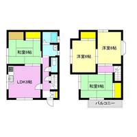 群馬県高崎市中泉町(一戸建)の賃貸物件の間取り