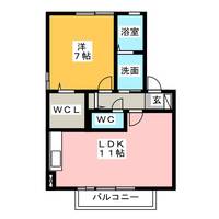物件の間取り画像
