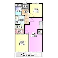 物件の間取り画像