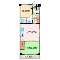 第6水野マンションの間取り