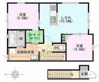 物件の間取り画像
