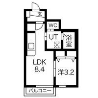 エスポワール吉岡の間取り