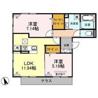 埼玉県朝霞市宮戸1(アパート)の賃貸物件の間取り