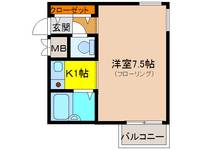 サンライズファ-ストの間取り