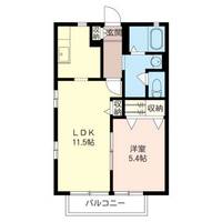 フレグランスサイトウハイツの間取り