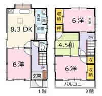 物件の間取り画像