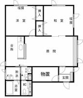 物件の間取り画像
