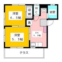 T・HOUSEの間取り