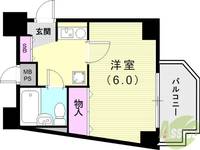 ライオンズマンション新神戸の間取り