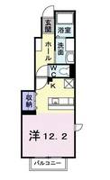 茨城県牛久市上柏田3(アパート)の賃貸物件の間取り