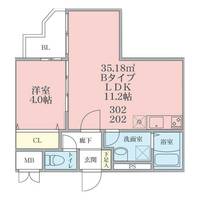 神奈川県藤沢市大鋸1(マンション)の賃貸物件の間取り