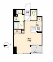宮城県仙台市宮城野区鉄砲町西(マンション)の賃貸物件の間取り