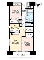 物件の間取り画像