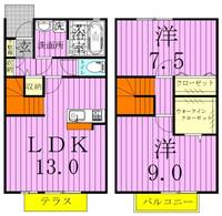 物件の間取り画像
