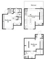 神奈川県横浜市中区小港町1(一戸建)の賃貸物件の間取り
