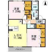 物件の間取り画像