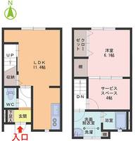 物件の間取り画像