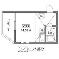 ウィル東府中1の間取り