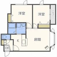 北海道札幌市東区北三十八条東5(アパート)の賃貸物件の間取り