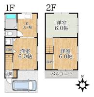 物件の間取り画像