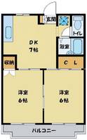 万久マンションの間取り