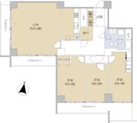 与野ハウス1号棟の間取り