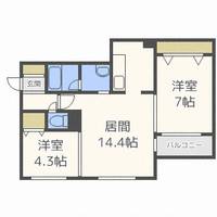 物件の間取り画像