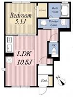 Noble Tiara N棟の間取り