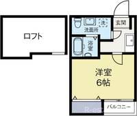 福岡県福岡市博多区吉塚1(アパート)の賃貸物件の間取り