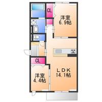 パサログランデ鳳西町の間取り