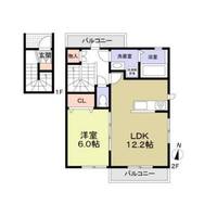東京都練馬区練馬4(アパート)の賃貸物件の間取り