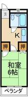 プラザマンションかみたにの間取り
