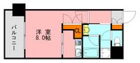 福岡県福岡市博多区美野島2(マンション)の賃貸物件の間取り