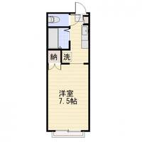 長野県長野市三輪9(マンション)の賃貸物件の間取り