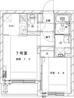 北海道札幌市北区北六条西8(アパート)の賃貸物件の間取り