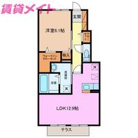 アゼリア岸岡の間取り