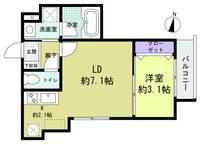 GREENHILL HATSUKAICHIの間取り