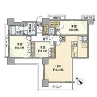 キャナルファーストタワーの間取り