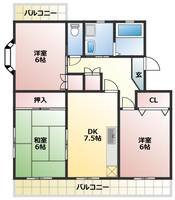 物件の間取り画像