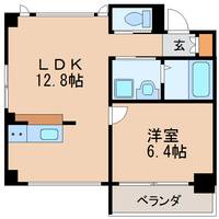 愛知県名古屋市東区泉1(マンション)の賃貸物件の間取り