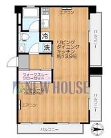 桂ビルの間取り