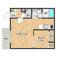 物件の間取り画像