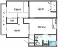 セジュール大桐の間取り