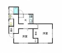 岡山県岡山市北区原(一戸建)の賃貸物件の間取り