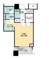 東京都文京区本駒込1(マンション)の賃貸物件の間取り