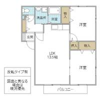 プレミール B棟の間取り