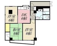 セザール鶴川ガーデンヒルズの間取り