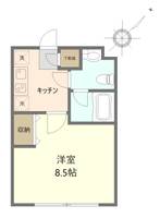 Garden Vira方南の間取り