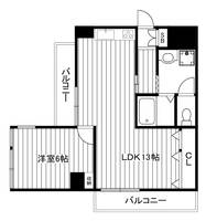 第二若木コーポの間取り